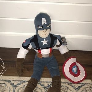 Stuffed Marvel toy